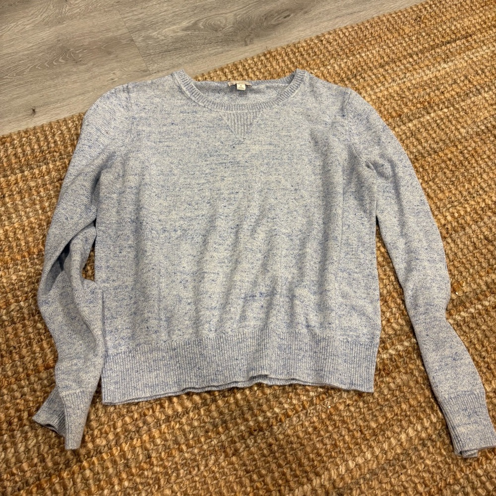 GAP Light Blue Women's Crew Neck Sweater